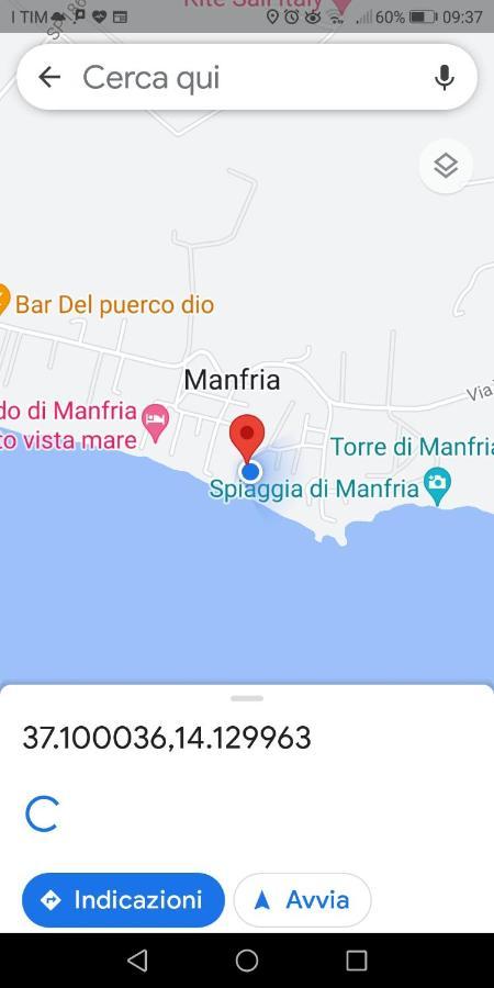 Villetta Sullo Scoglio Gela Dış mekan fotoğraf